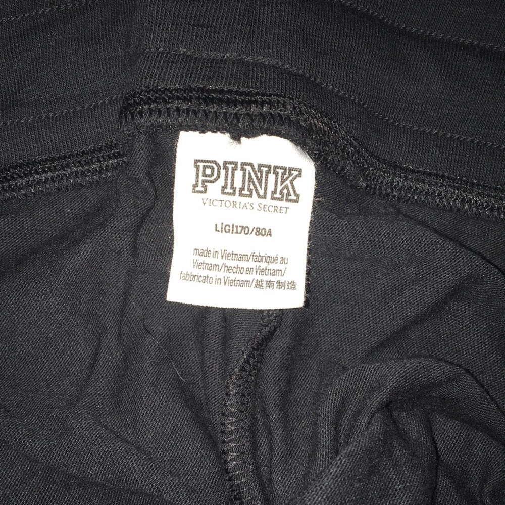 NWT VS Pink Black Skinny Jogger - Picture 6 of 7